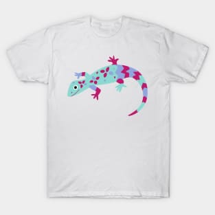 Cute Lizard Cartoon T-Shirt